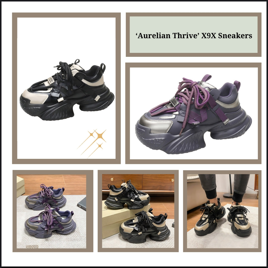 The Aurelian Thrive: Redefining Luxury with X9X Sneakers