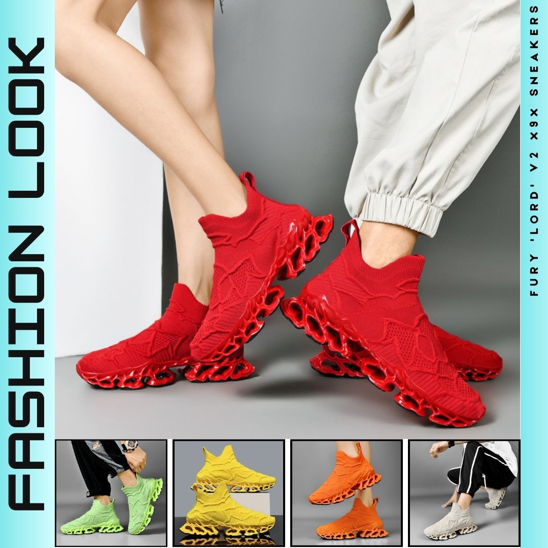 FURY 'Lord' Colorful X9X Sneakers: The Vibrant Palette - A Symphony of Colors from MLB