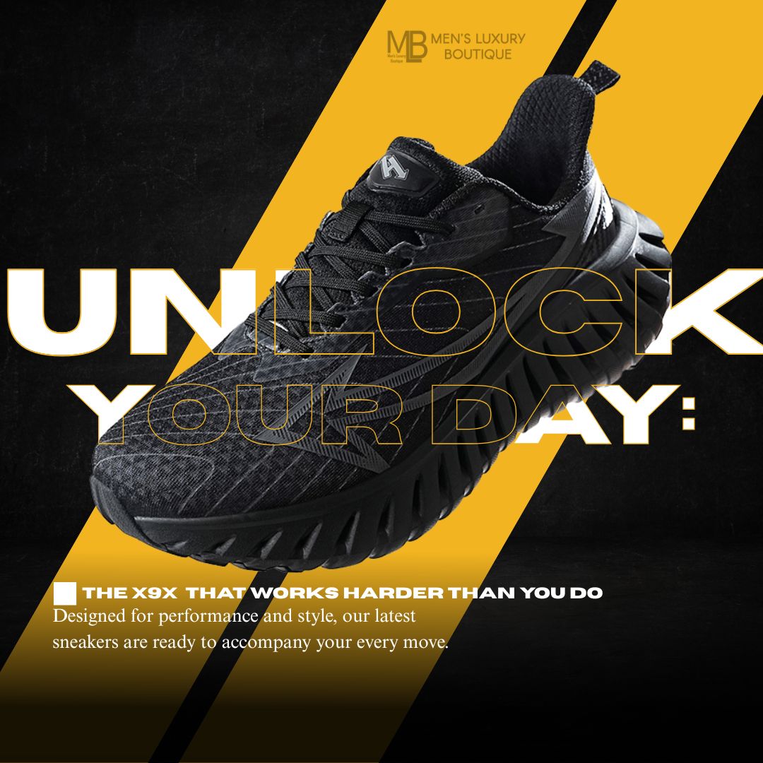 Unlock Your Day: The X9X Sneaker That Works Harder Than You Do – Men's ...