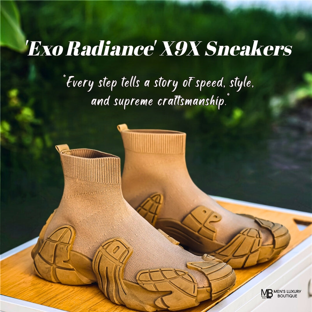 'Exo Radiance' X9X Sneakers: The Pinnacle of Futuristic Elegance in Me ...