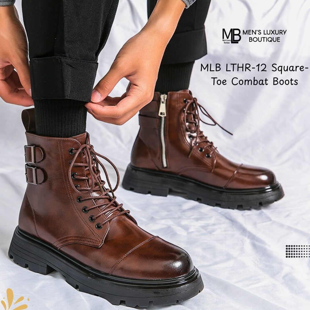 Underground Elegance: The Hidden Sophistication of MLB Leather Boots from the Men's Luxury Boutique