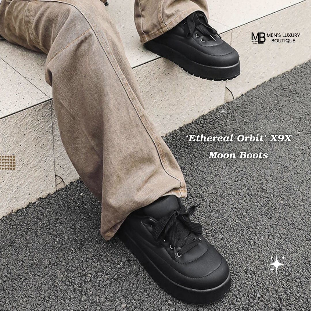 Galactic Gear: MLB X9X Moon Boots for the Adventurous Soul at Men's Luxury Boutique