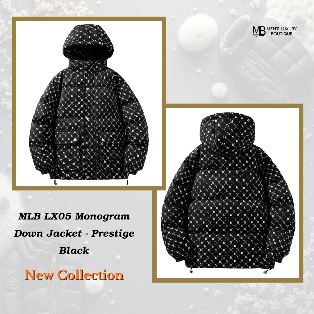 Bold Branding: Why the MLB LX05 Monogram Down Jacket in Prestige Black ...