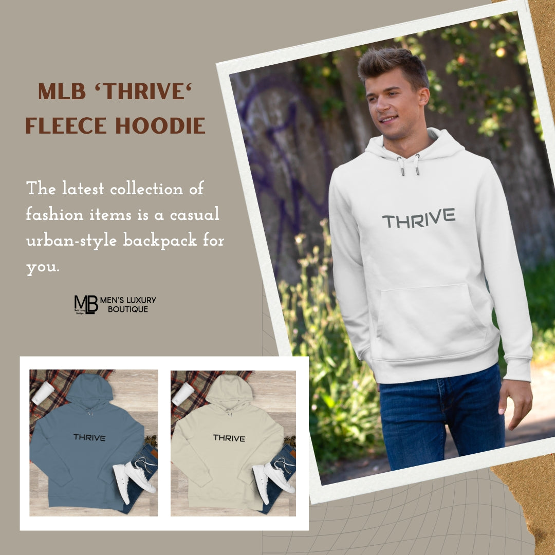 A Better Routine Begins with the MLB Fleece Hoodie: Built for Life in Motion