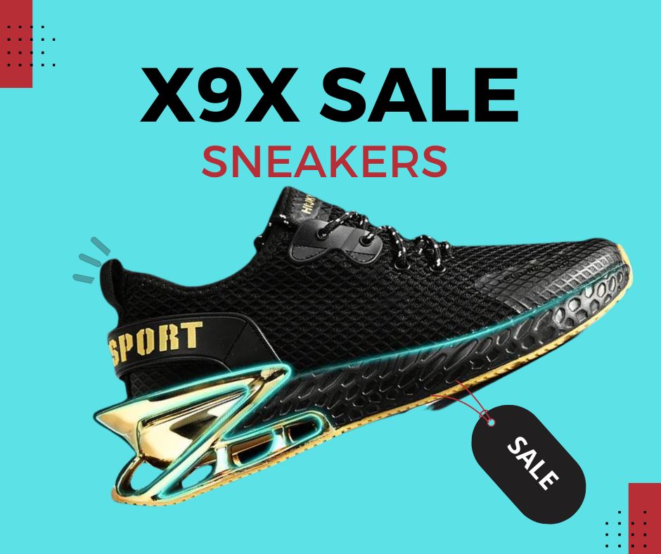 'Sonic Sprint' X9X Sneakers: Golden and silver Design That Commands Attention from MLB Collections