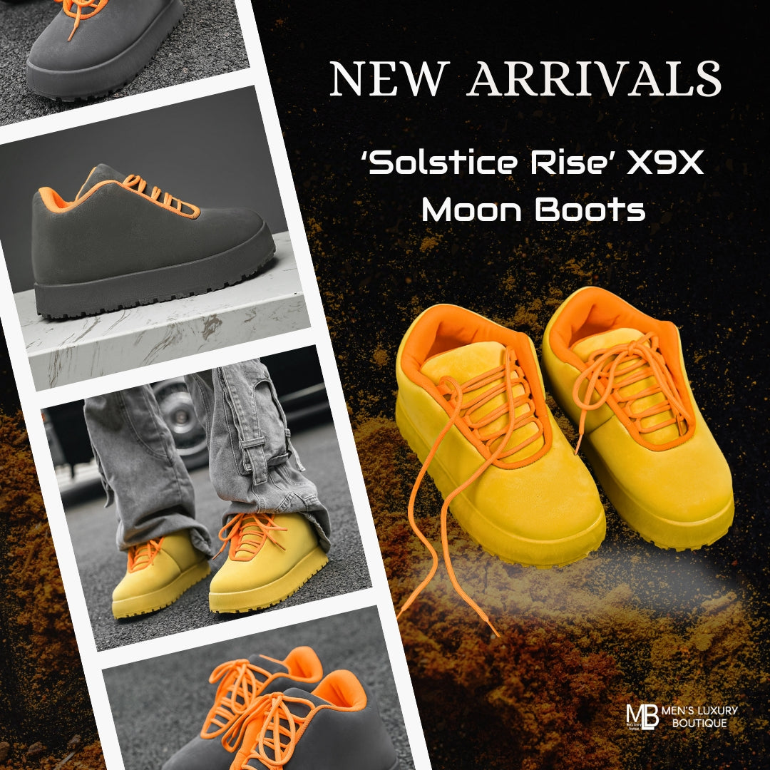 Next-Level Nomads: Travel Farther in X9X Moon Boots from Men's Luxury Boutique