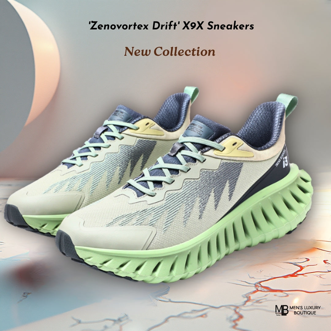 Pathways Reimagined: Walking Differently with X9X Sneakers at Men's Luxury Boutique