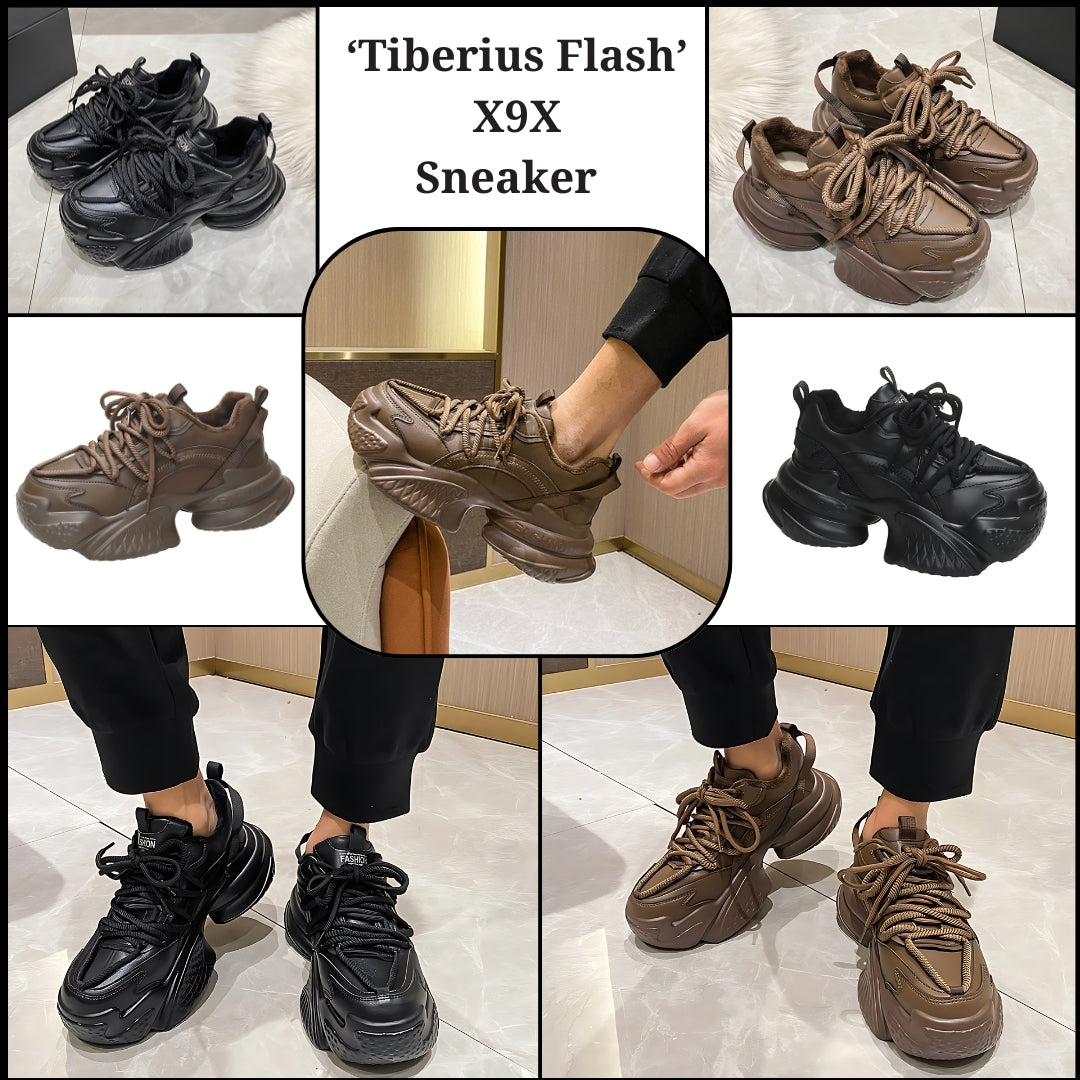 Step into Sophistication: Unveiling the ‘Tiberius Flash’ X9X Sneakers
