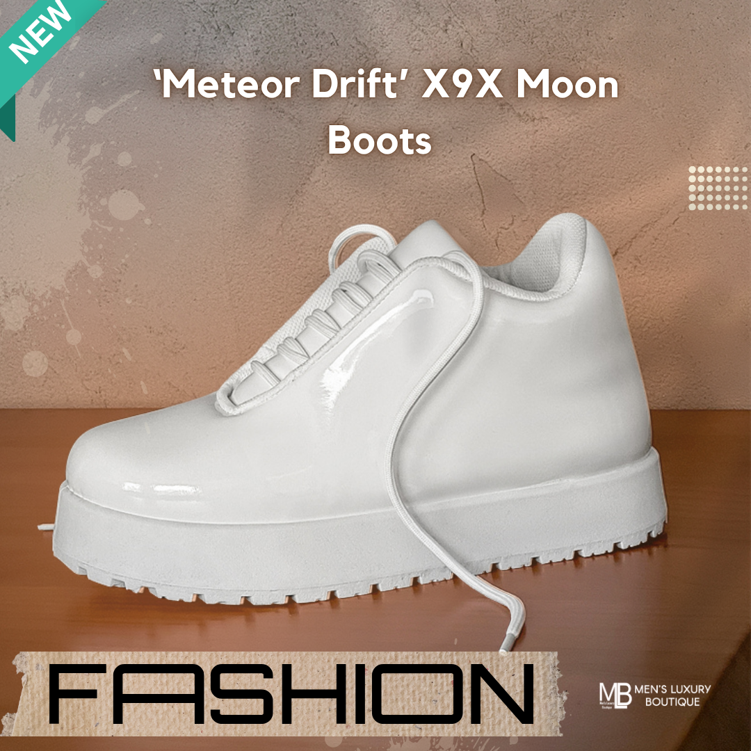 Refined Motion: Discover the Sleek Elegance of ‘Meteor Drift’ X9X Moon Boots