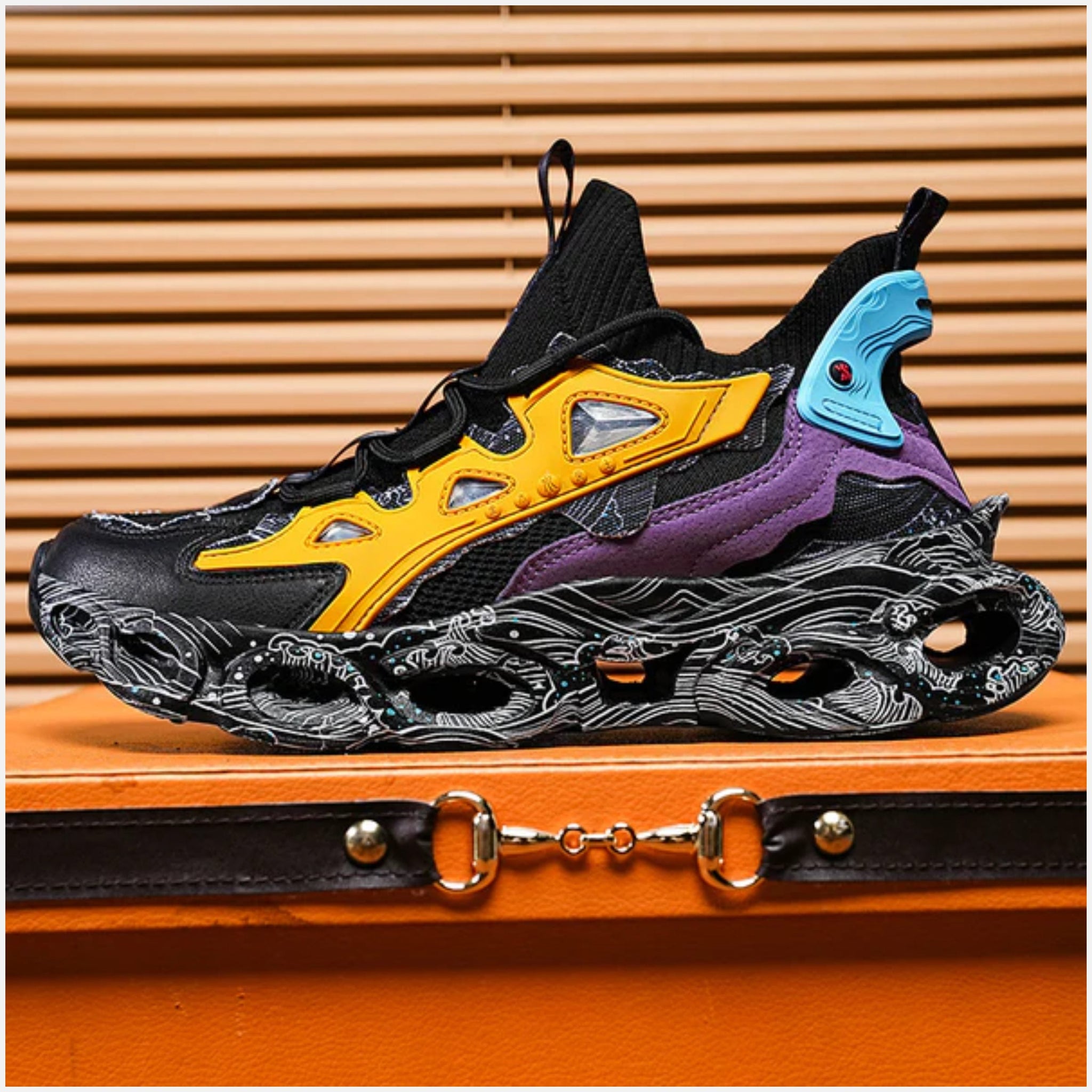 'Enduro Stride' X9X Sneakers: A Bold Fusion of Durability and Dynamic Performance