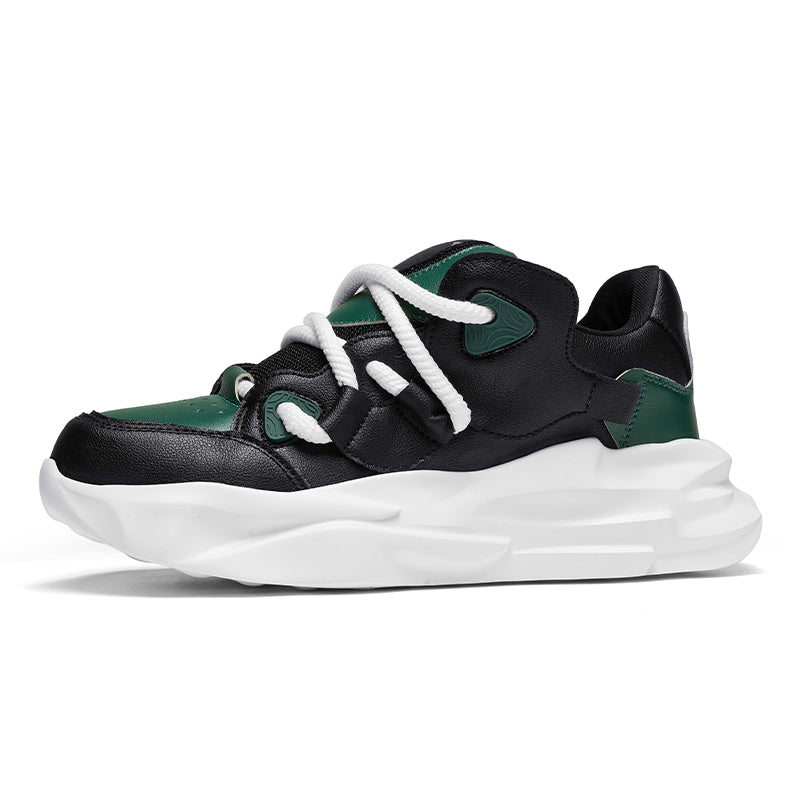 'Apocalypse Ascend' X9X Sneakers in Black/Green/White