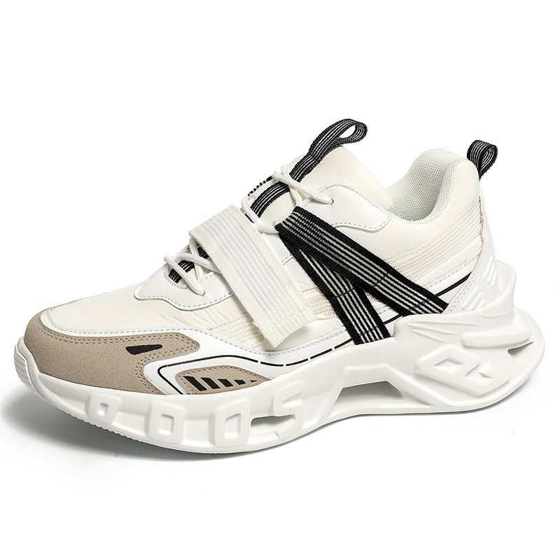 'Stratosphere Blaze' X9X Sneakers in Beige/Black