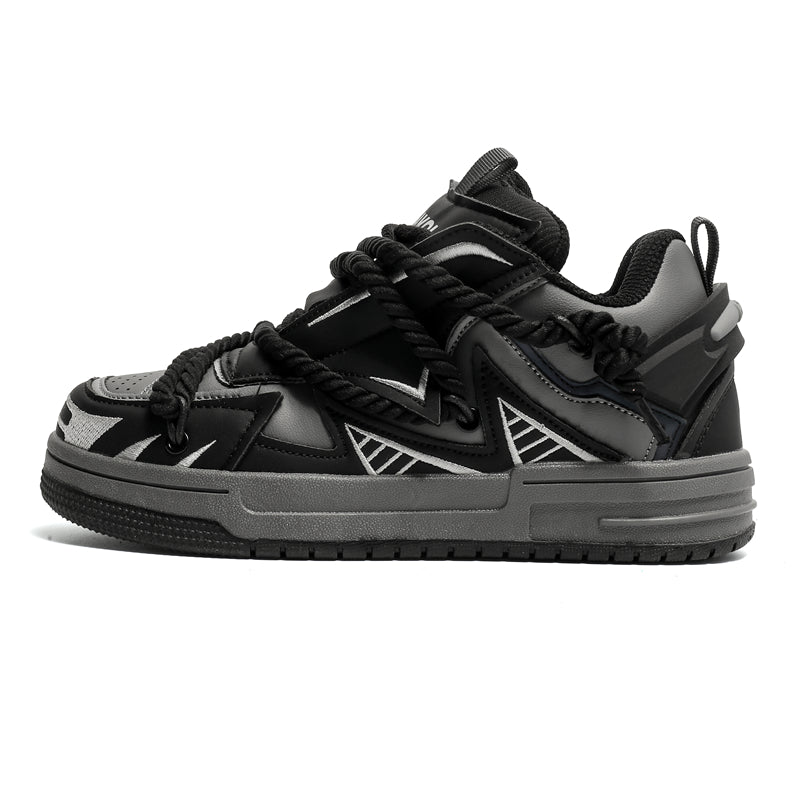 ‘Jump Jet’ X9X Sneakers in Black/Grey