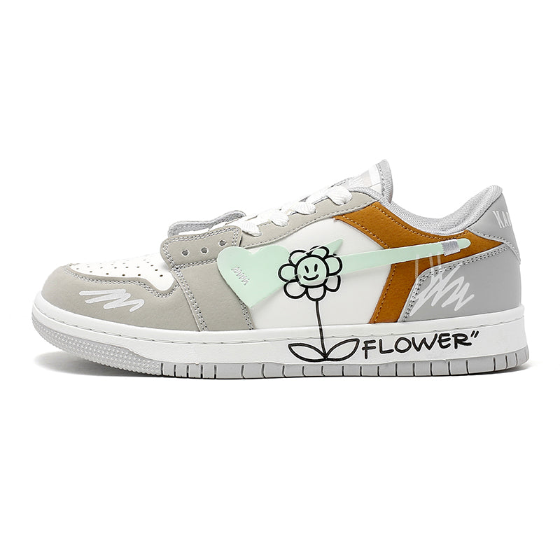 ‘Dynamo Dash’ X9X Sneakers in Grey/White