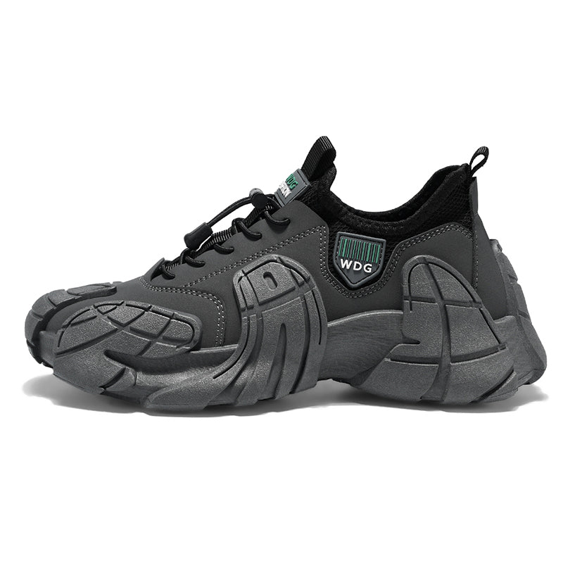 'Cosmo Veil' X9X Sneakers in Graphite Grey