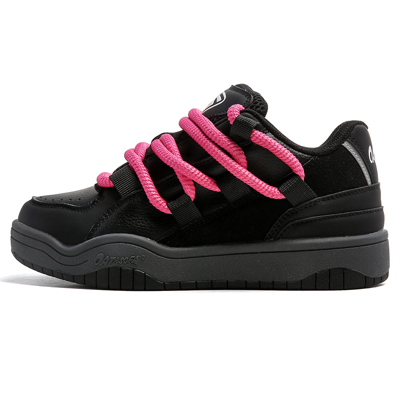 'Codebreaker' X9X Sneakers in Black/Pink