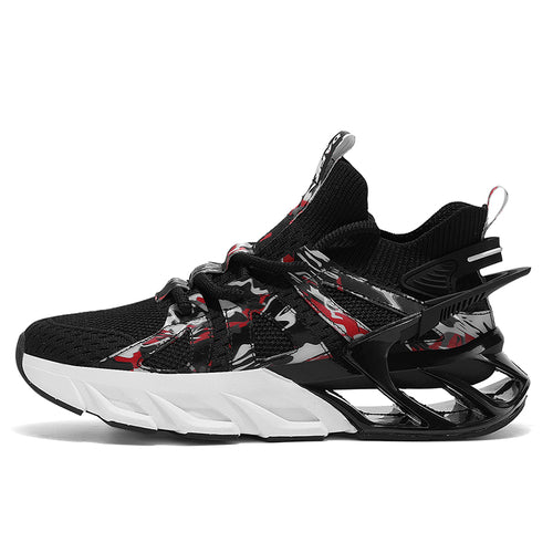 ‘Sovereign Pulse’ X9X Sneakers in Carbon Black/White