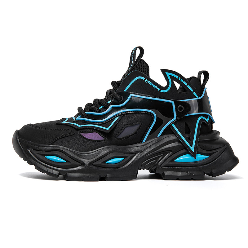 ‘Monolith Flow’ X9X Sneakers in Carbon Black