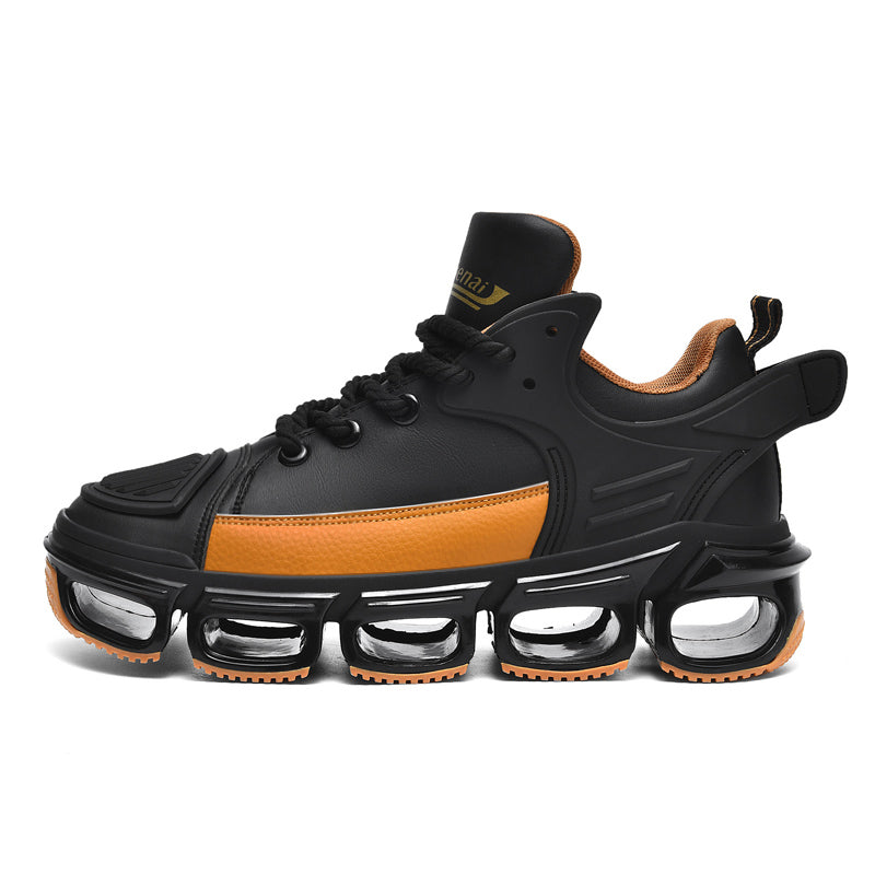 'Ethereal Elegance' X9X Sneakers in Carbon Black