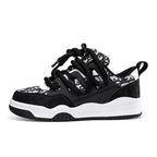 'Nebula Surge' X9X Sneakers in Black/White