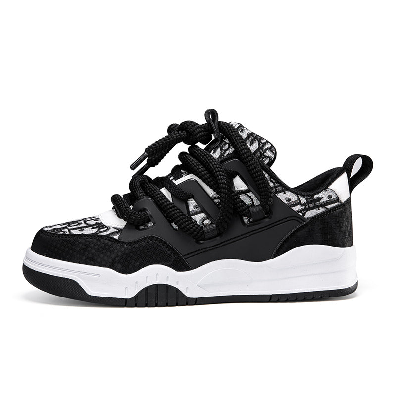 'Nebula Surge' X9X Sneakers in Black/White