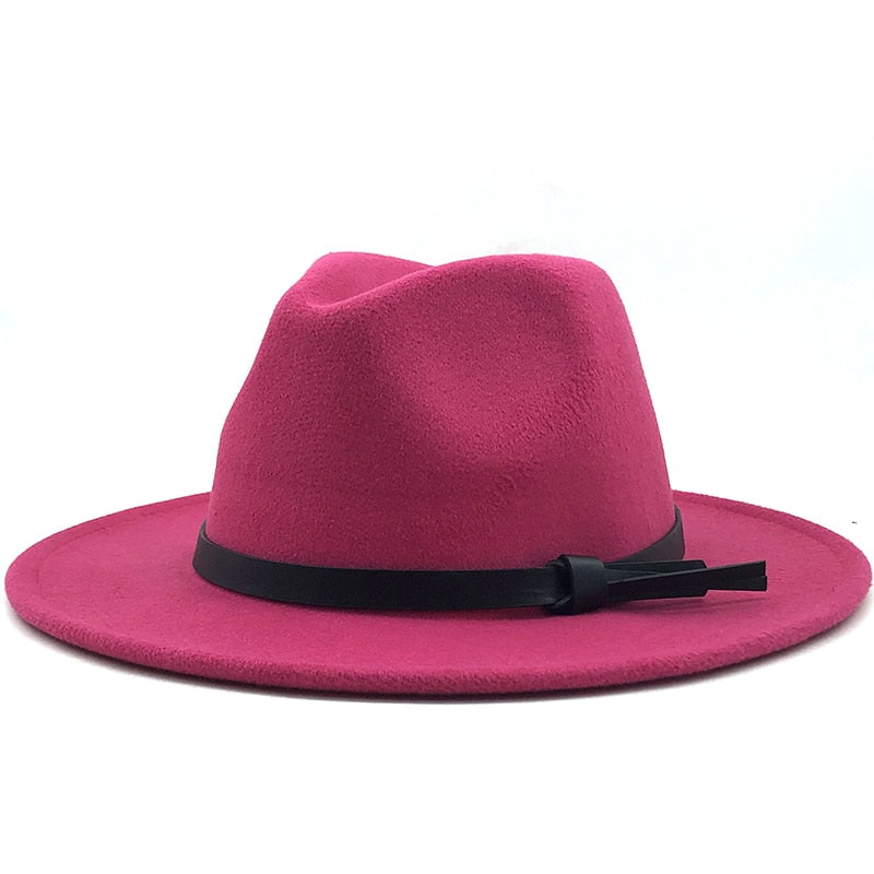 ARTHUR Men's Felt Fedora Hat in Rose