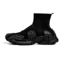 'Exo Radiance' X9X Sneakers in Obsidian Black
