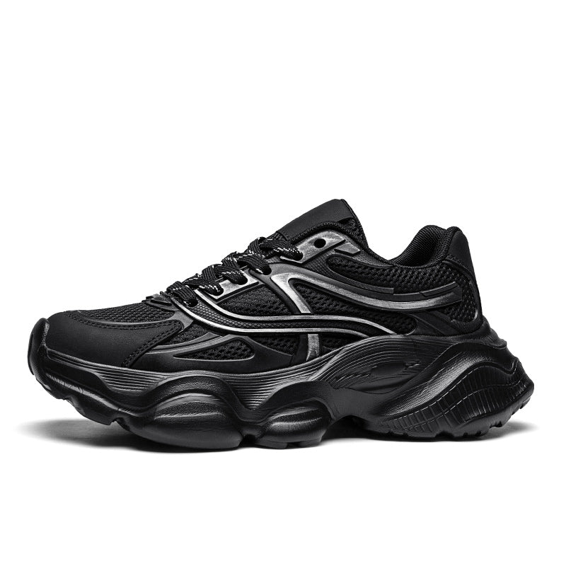 'Quasar Pulse' X9X Sneakers in Carbon Black