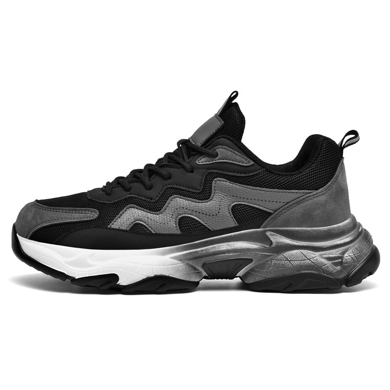 ‘Cosmic Cascade’ X9X Sneakers in Black/Grey/White