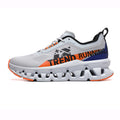 'Hypersol Echo' X9X Sneakers in Grey/Orange