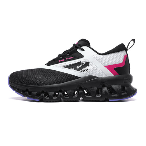 ‘Chrome Blitz’ X9X Sneakers in Black/White