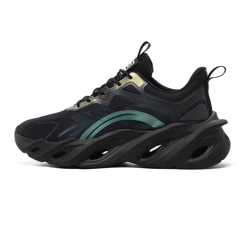 ‘Solar Burst’ X9X Sneakers in Carbon Black