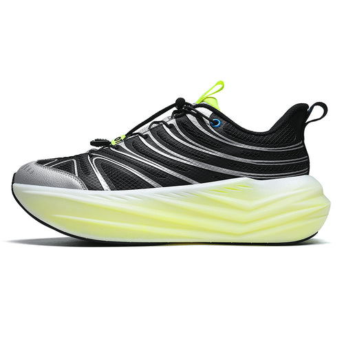 'Urban Relic' X9X Sneakers in Black/Silver/Neon