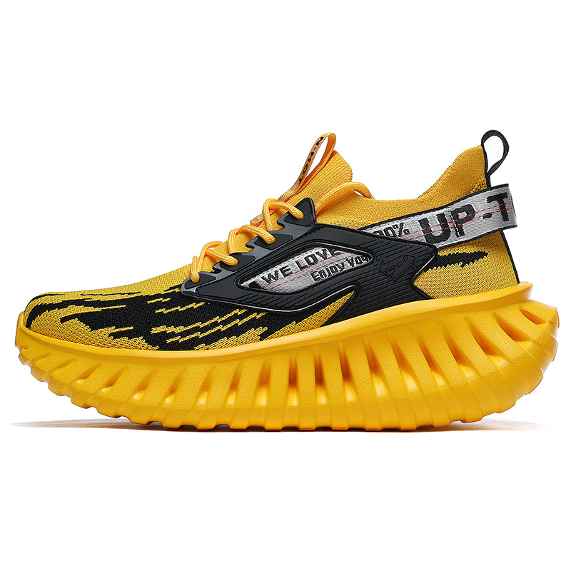 ‘Magnetron Rise’ X9X Sneakers in Yellow/Black