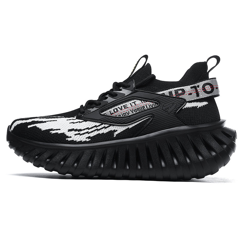 ‘Magnetron Rise’ X9X Sneakers in Carbon Black/White