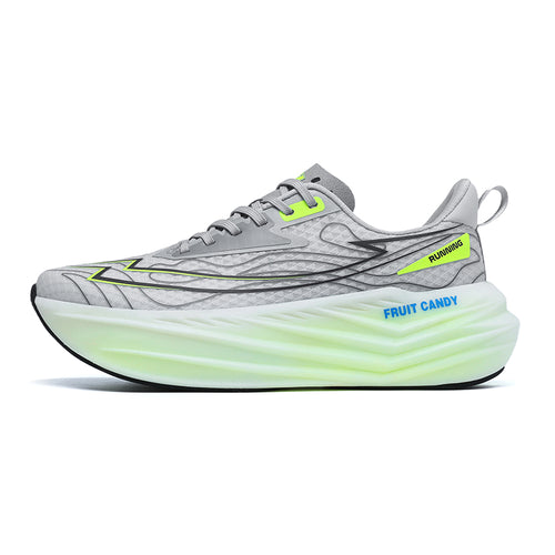 ‘Vortex Spire’ X9X Sneakers in Grey/Pale Green