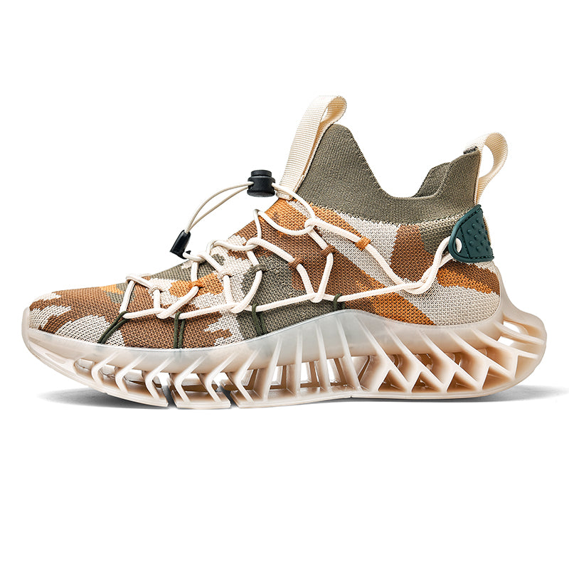 VORTEX 'Woven Wizard' X9X Sneakers in Desert Camo