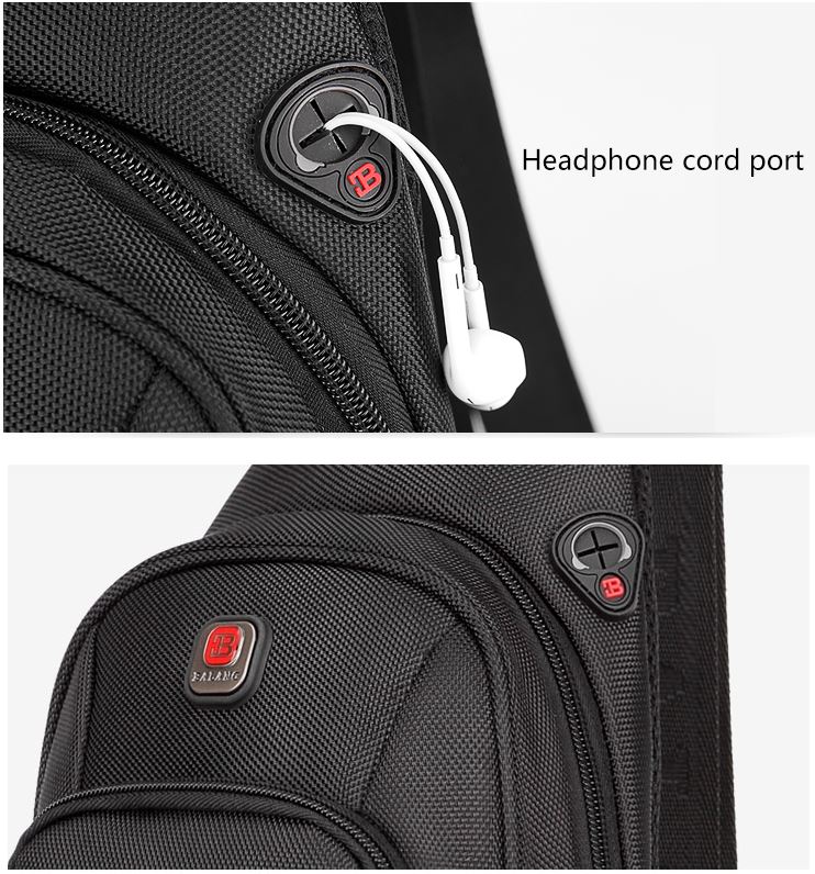 Premium Waterproof Nylon Crossbody/Sling Bag