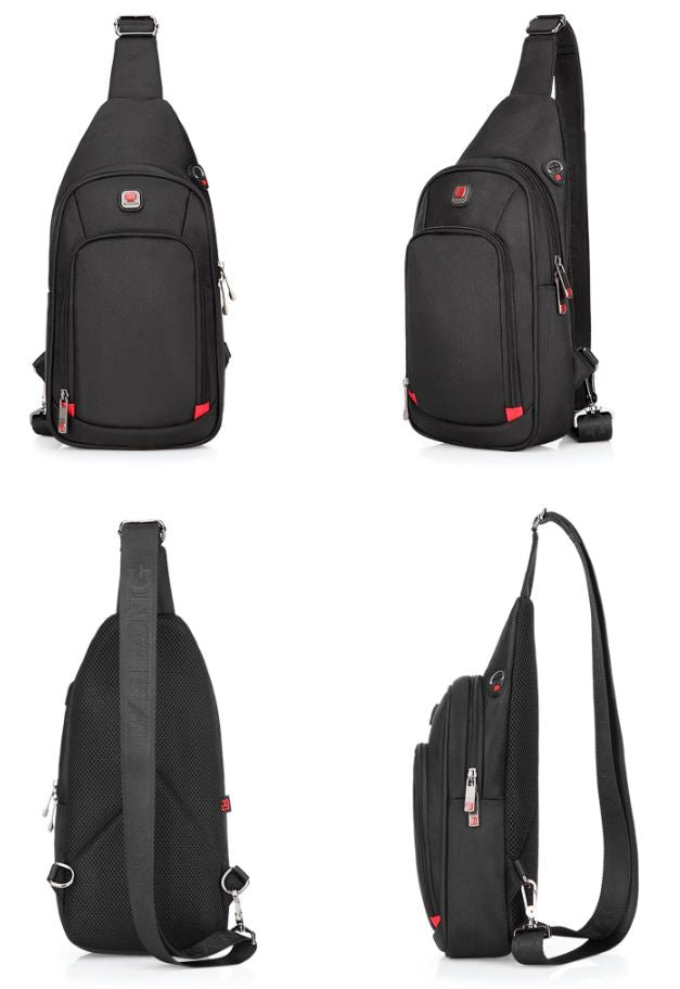 Premium Waterproof Nylon Crossbody/Sling Bag