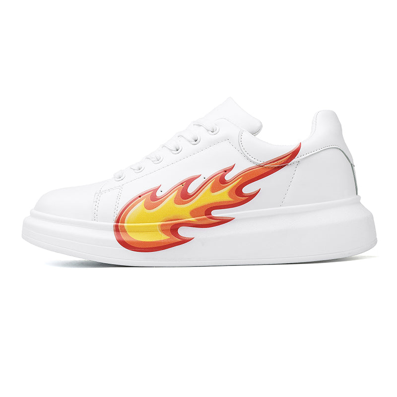 'Blaze' X9X Sneakers in Ghost White