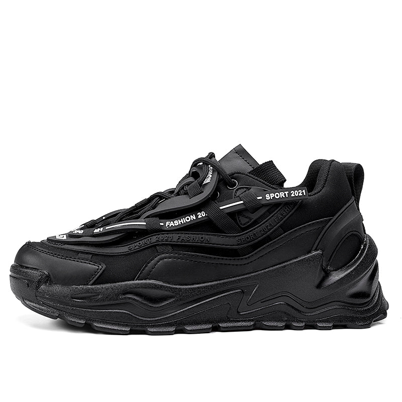 HESPER 'Aero Glide' X9X Sneakers in Carbon Black