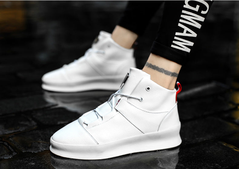 Di Lusso V2 High Top Leather Sneakers
