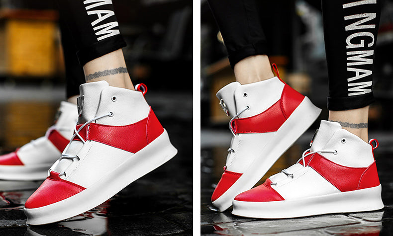 Di Lusso V2 High Top Leather Sneakers