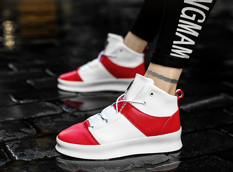 Di Lusso V2 High Top Leather Sneakers