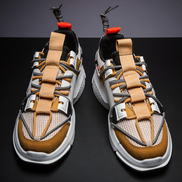 NINJA 'Electric Pulse' X6X Sneakers - Katana Brown – Men's Luxury ...