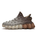 HEBRON 'King of Kings' X9X Sneakers in Sahara Brown