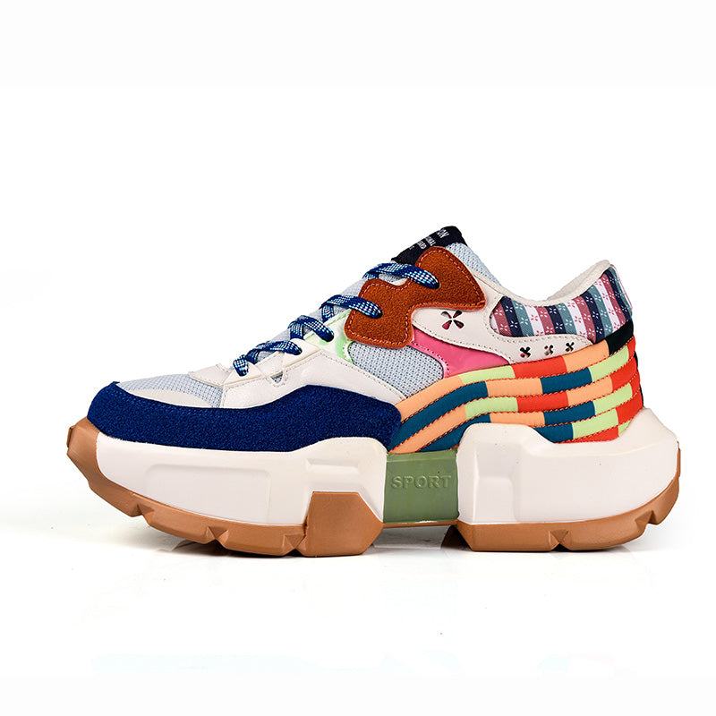 ZARRE 'Spaced Out' X9X Sneakers in Ghost White