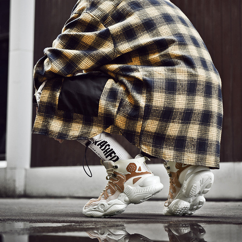 RENEGADE 'War Zone' X9X Sneakers - Beige/Brown
