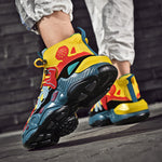 RENEGADE 'War Zone' X9X Sneakers - Yellow/Red/Green