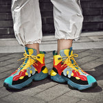 RENEGADE 'War Zone' X9X Sneakers - Yellow/Red/Green